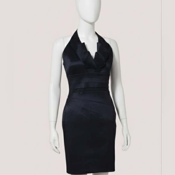 Daisy Dresses & Skirts - Daisy Black Halter Party Date Night Dress Size Large